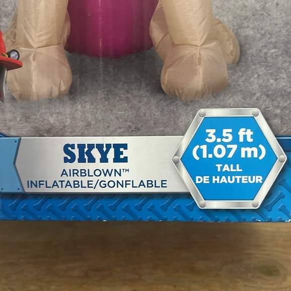 Paw Patrol Skye Inflatable BlowUp Airblown Nickelodeon 2017 Gemmy 3.5 Feet Tall - Picture 5 of 7